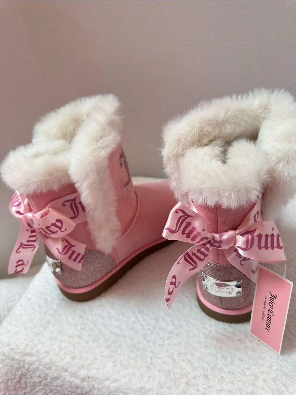 Girl’s Juicy Couture Pink Boots